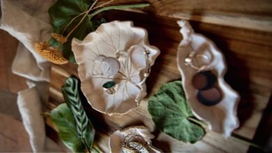 How to Make a Leaf Imprint Jewelry Dish