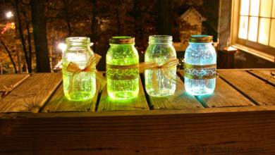 Mason Jar Candles.