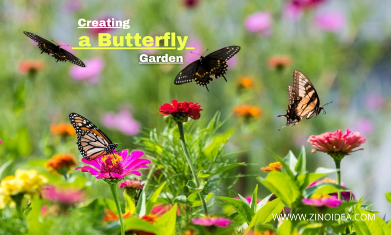 how to make a butterfly garden