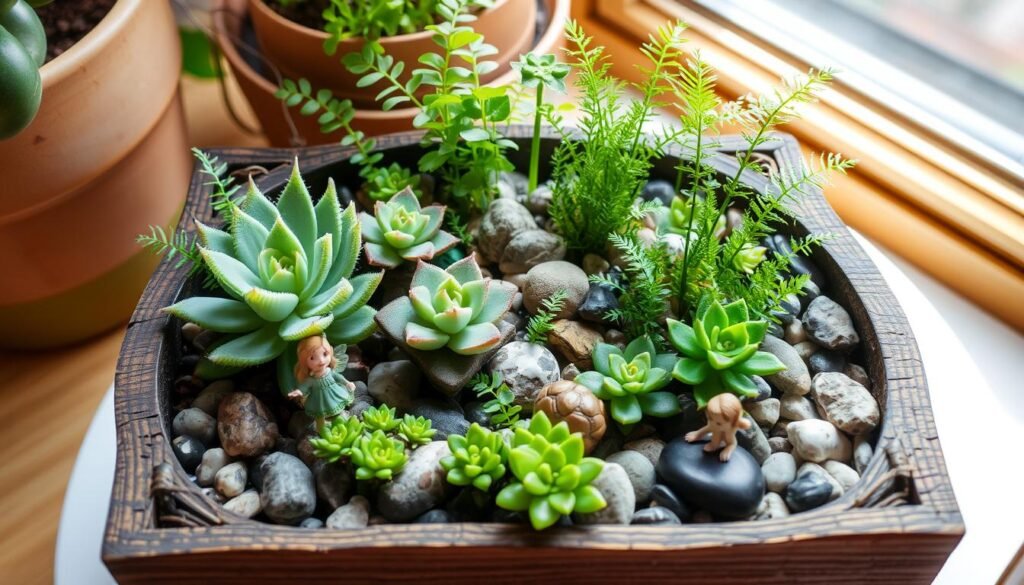 Create Your Own Miniature Garden Indoors